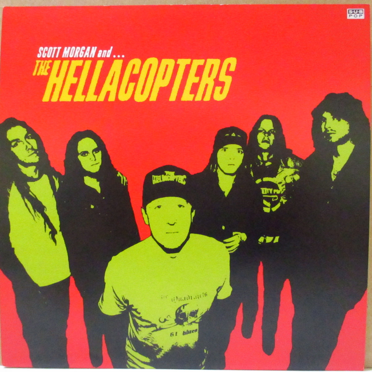 HELLACOPTERS (SCOTT MORGAN AND THE ) (スコット・モーガン・アンド・ザ・ヘラコプターズ)  - Slow Down Take A Look (US '99 オリジナル 7インチ/光沢固紙ジャケ)