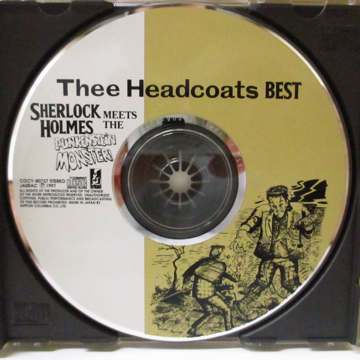 HEADCOATS (ヘッドコーツ)  - Thee Headcoats Best (Japan '97 オリジナル CD+帯, インサート) ベストアルバム