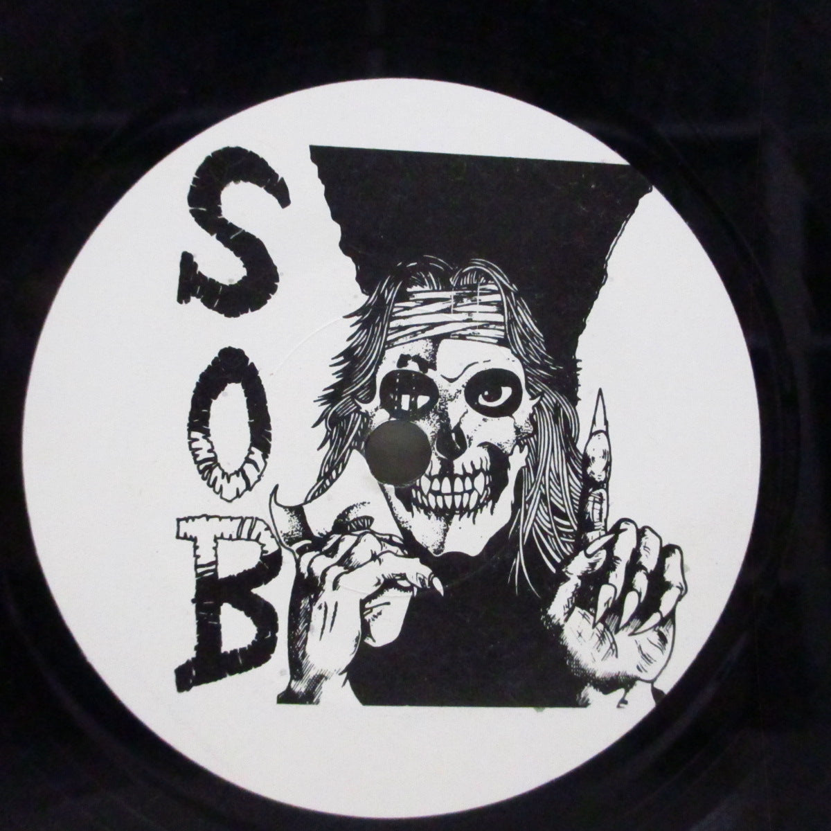S.O.B. (エス・オー・ビー)  - Thrash Night (UK '89 オリジナル「黒盤」9曲入り7"/光沢固紙ジャケ)