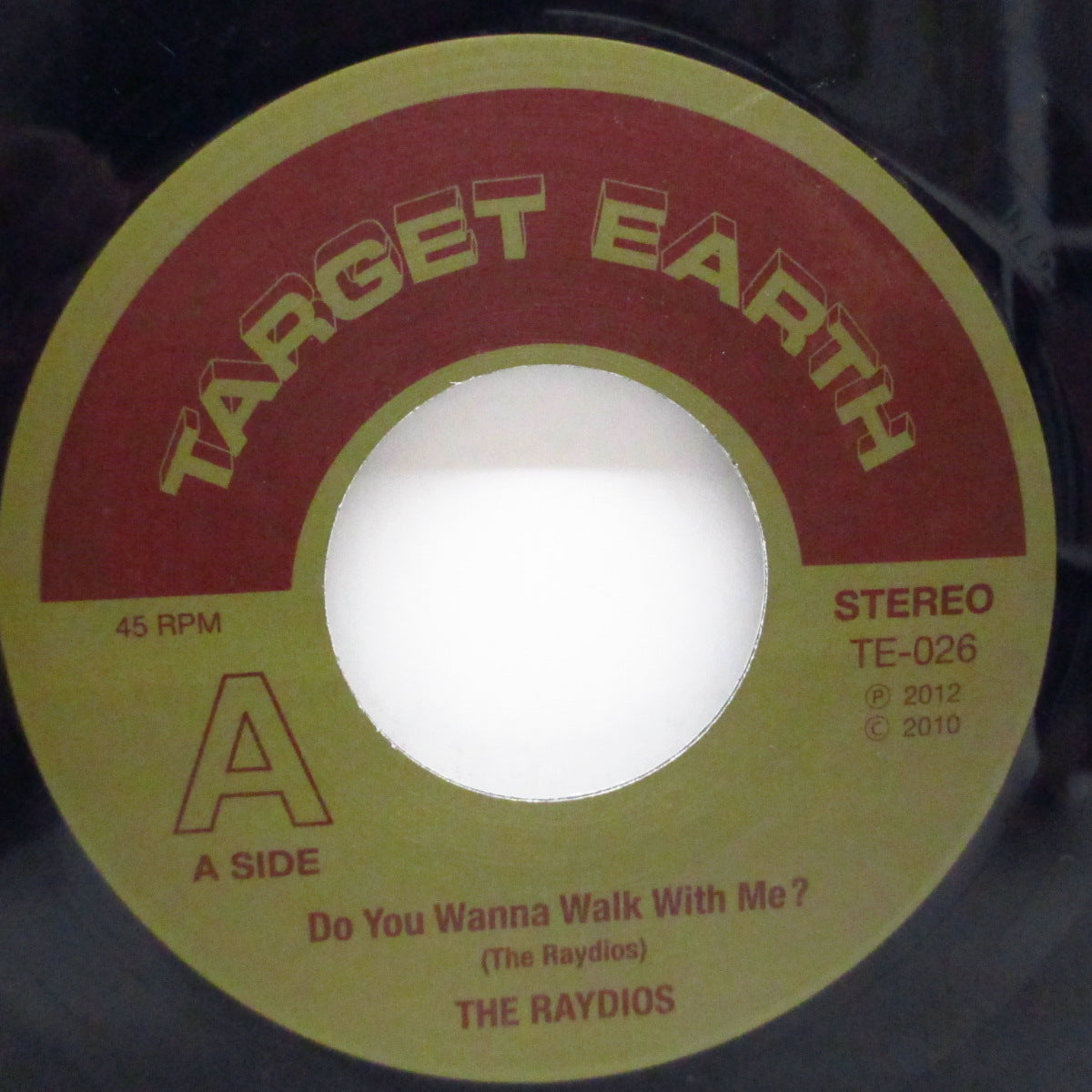 RAYDIOS, THE (ザ・レイディオス)  - Do You Wanna Walk With Me? (Japan '13 オリジナル 7"/光沢固紙ジャケ)