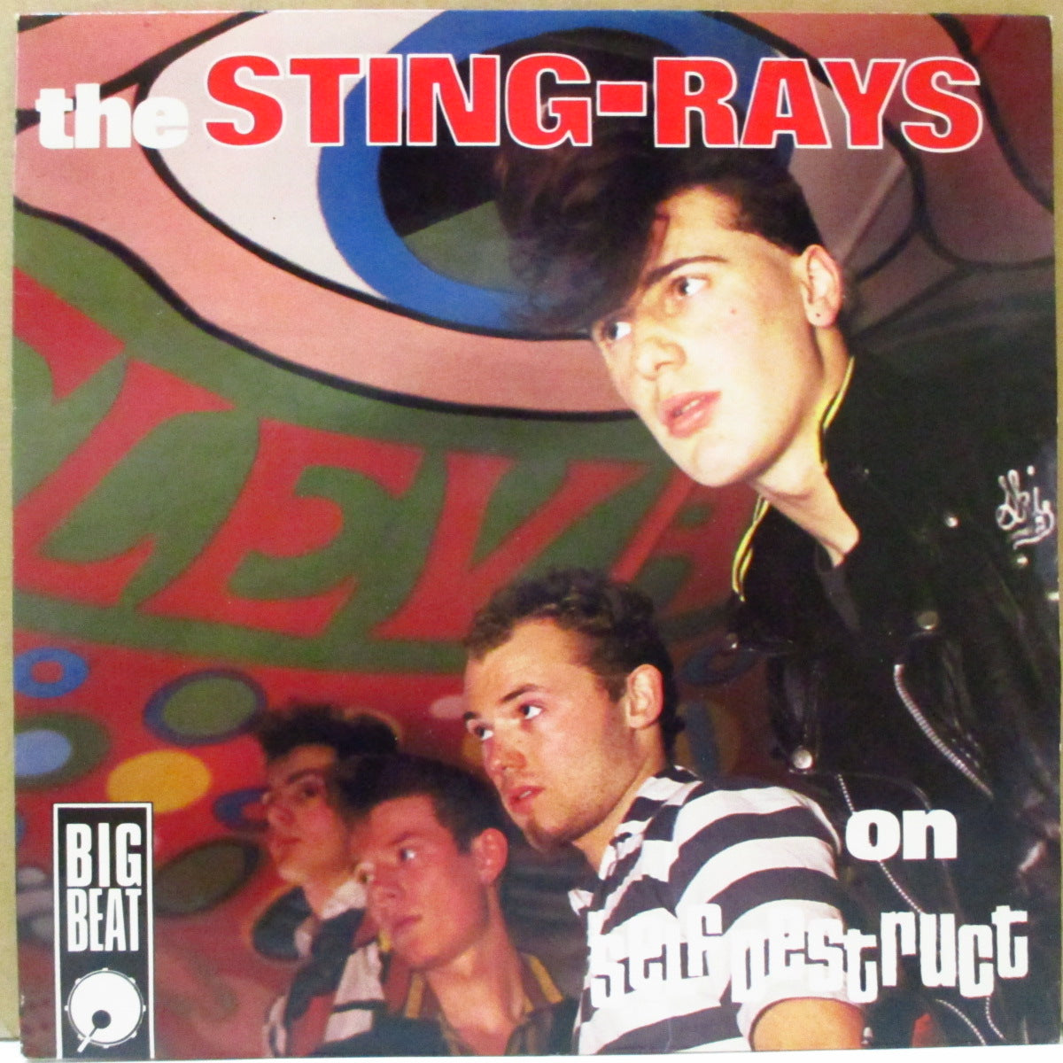 STING-RAYS, THE (ザ・スティングレイズ)  - On Self Destruct (UK オリジナル 7インチ+光沢固紙ジャケ) '83年EP