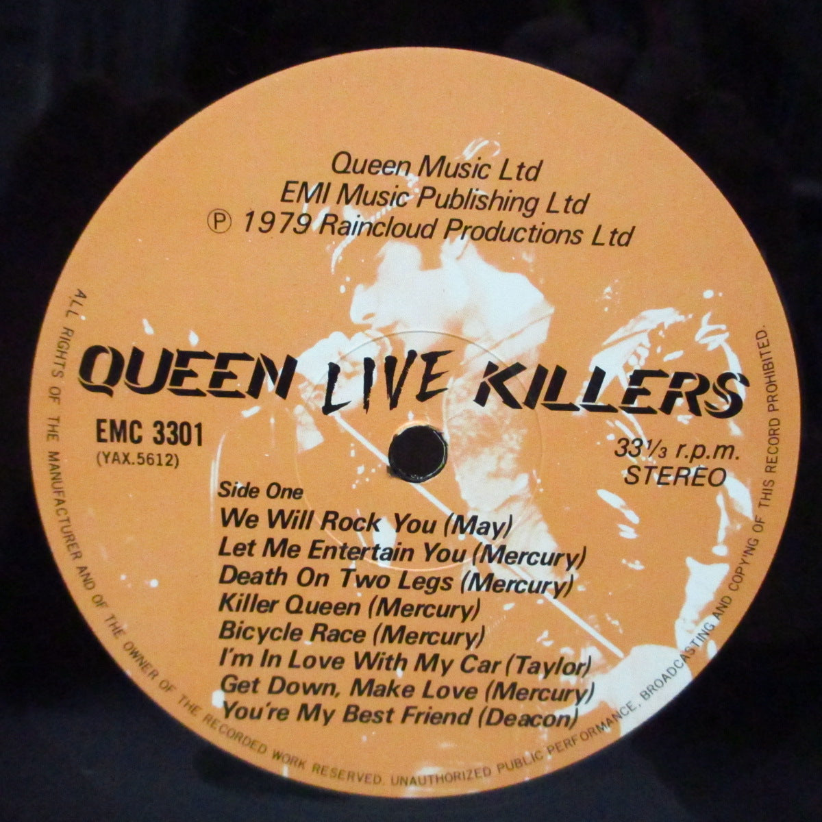 QUEEN (クイーン)  - Live Killers (UK 80's 再発 2xLP/「バーコード有」光沢見開ジャケ)