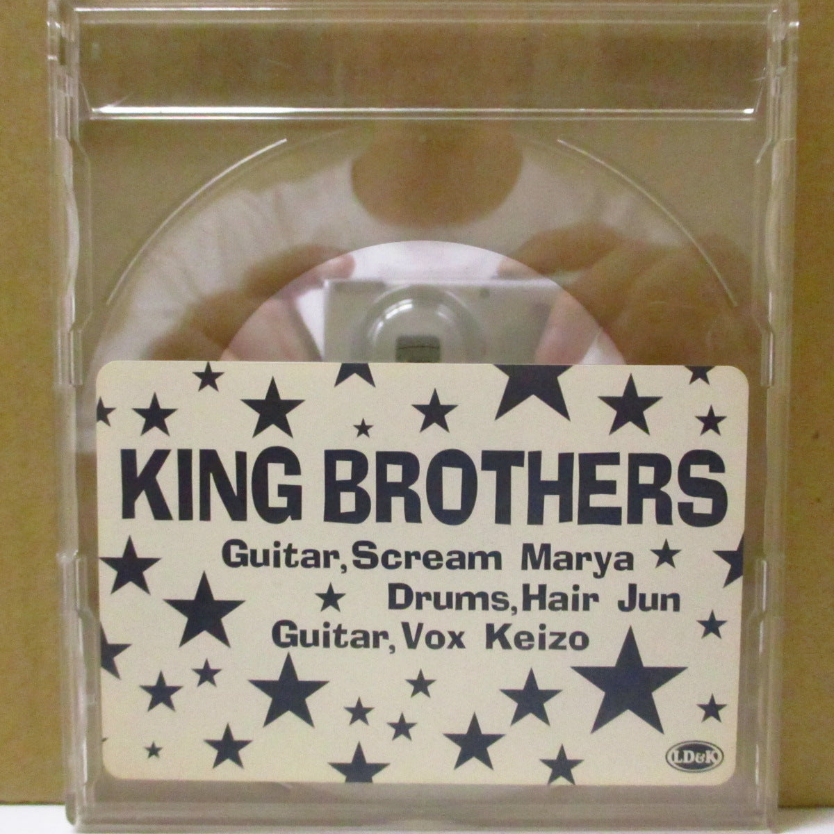 KING BROTHERS (キング・ブラザーズ)  - ジタバタロック (Japan '99 オリジナル 8cm CD/レアステッカー付きプラケース)