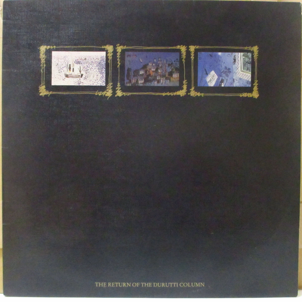 DURUTTI COLUMN, THE (ドルッティ・コラム)  - The Return Of The Durutti Column (UK '80 再発 LP/絹目ジャケ)