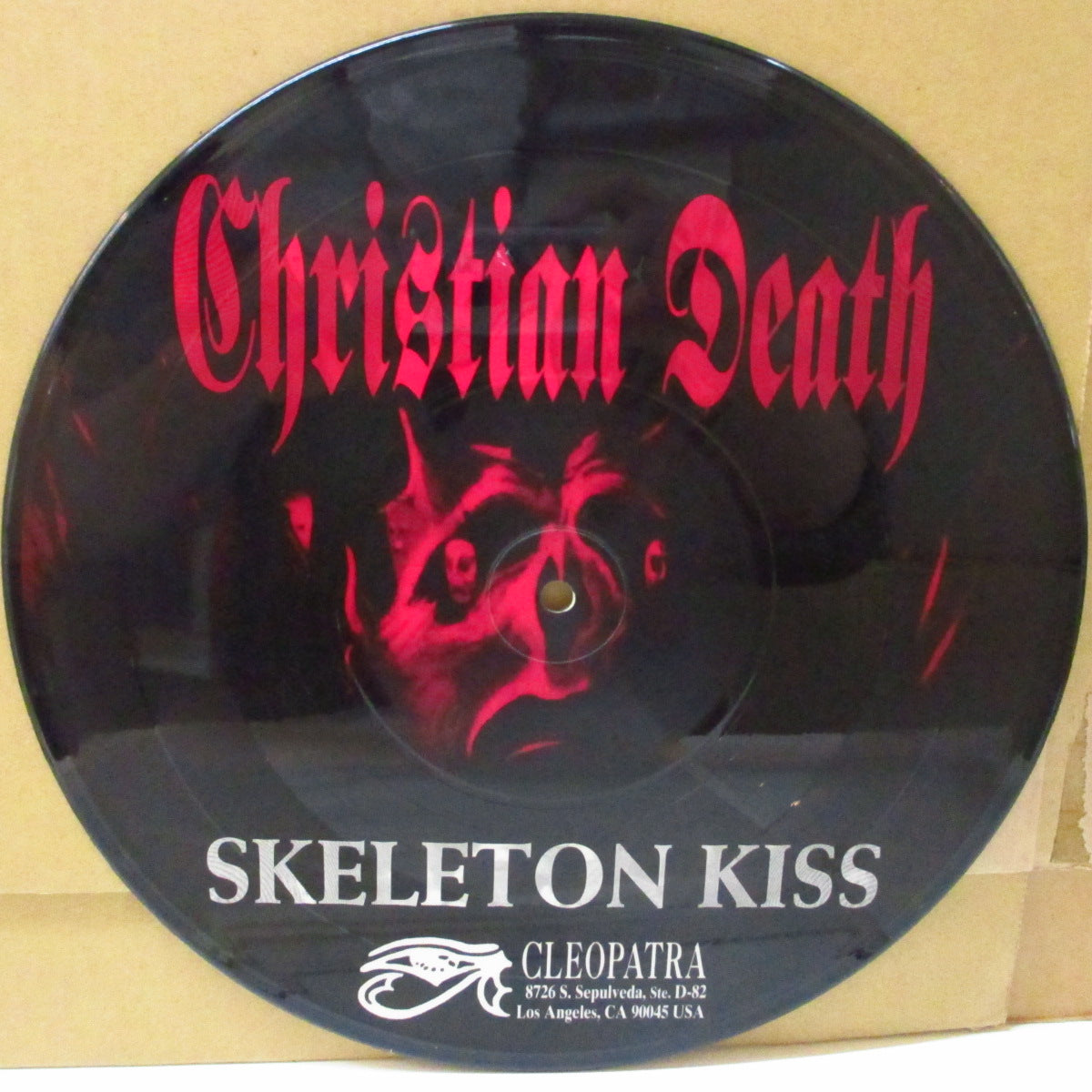 CHRISTIAN DEATH (クリスチャン・デス)  - Skeleton Kiss (US 2,000枚限定ナンバリング入りピクチャー 10インチ)