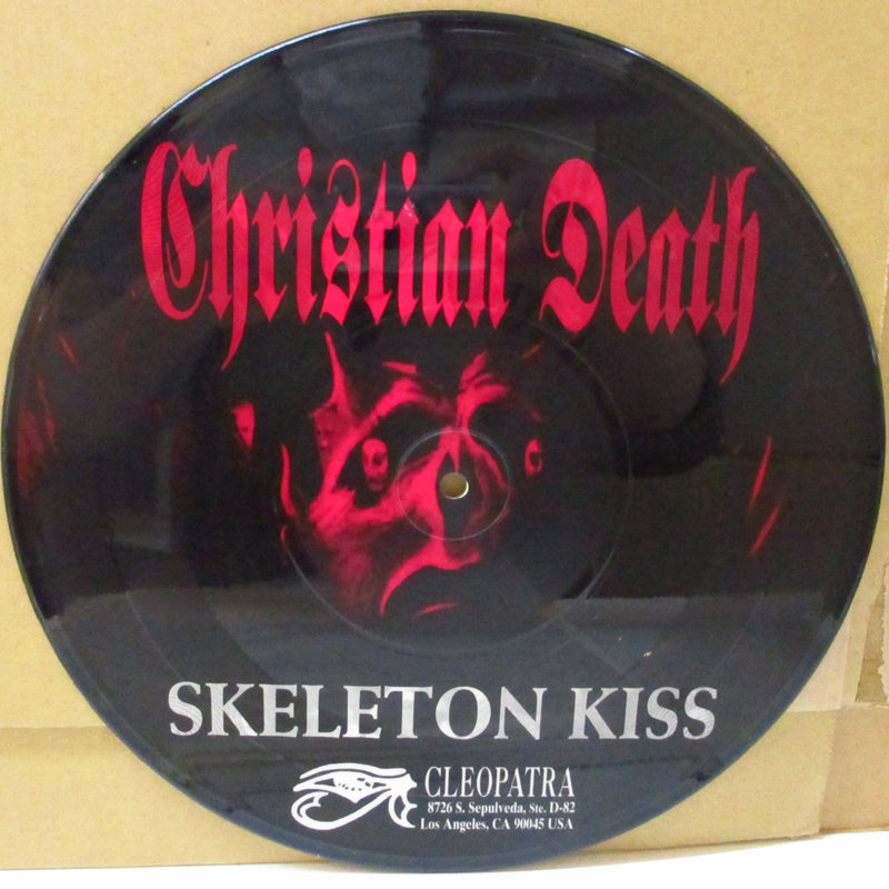 CHRISTIAN DEATH (クリスチャン・デス)  - Skeleton Kiss (US 2,000枚限定ナンバリング入りピクチャー 10インチ)