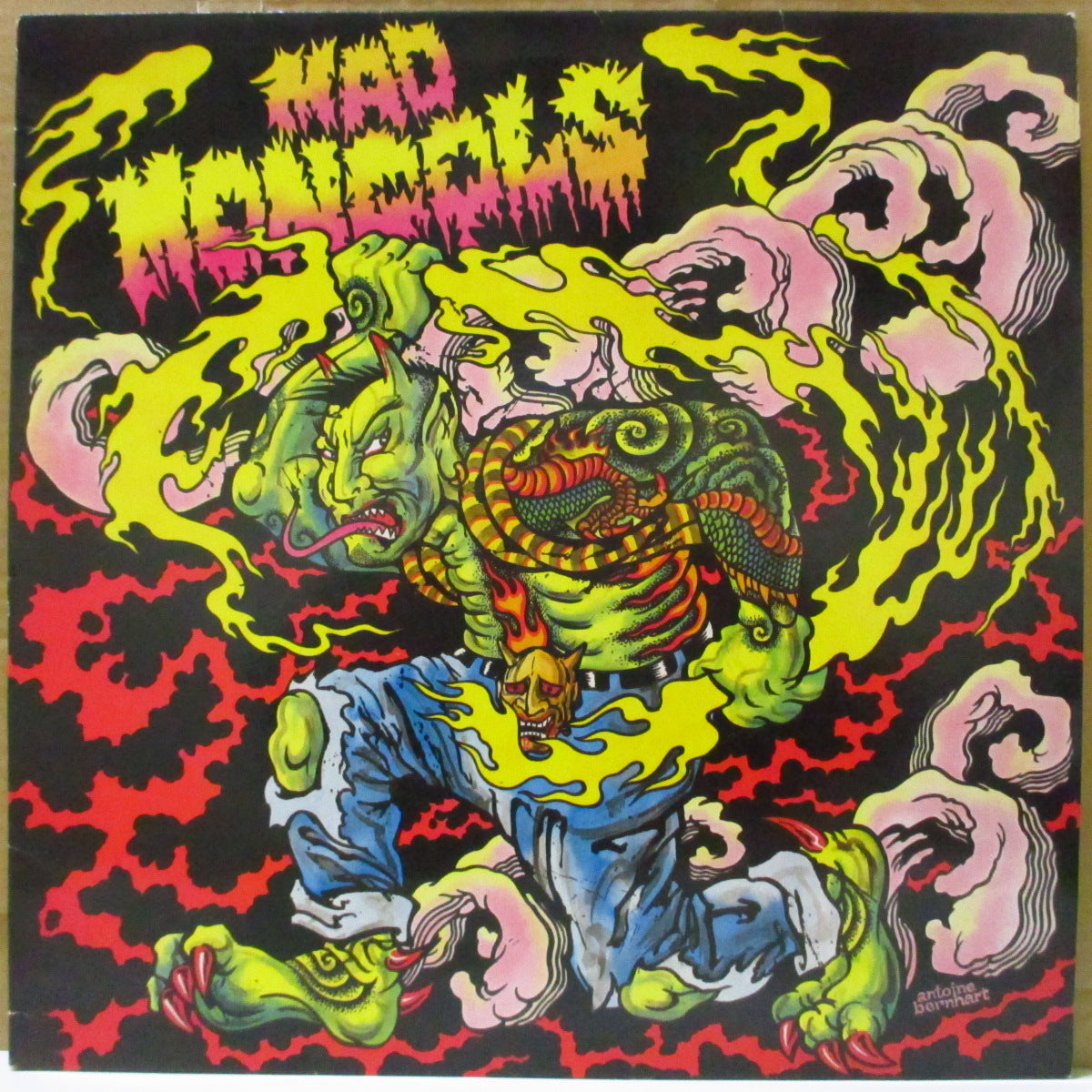 MAD MONGOLS (マッド・モンゴルズ)  - Mongolian Chop EP (Japan '92 オリジナル4曲入り 12インチ)