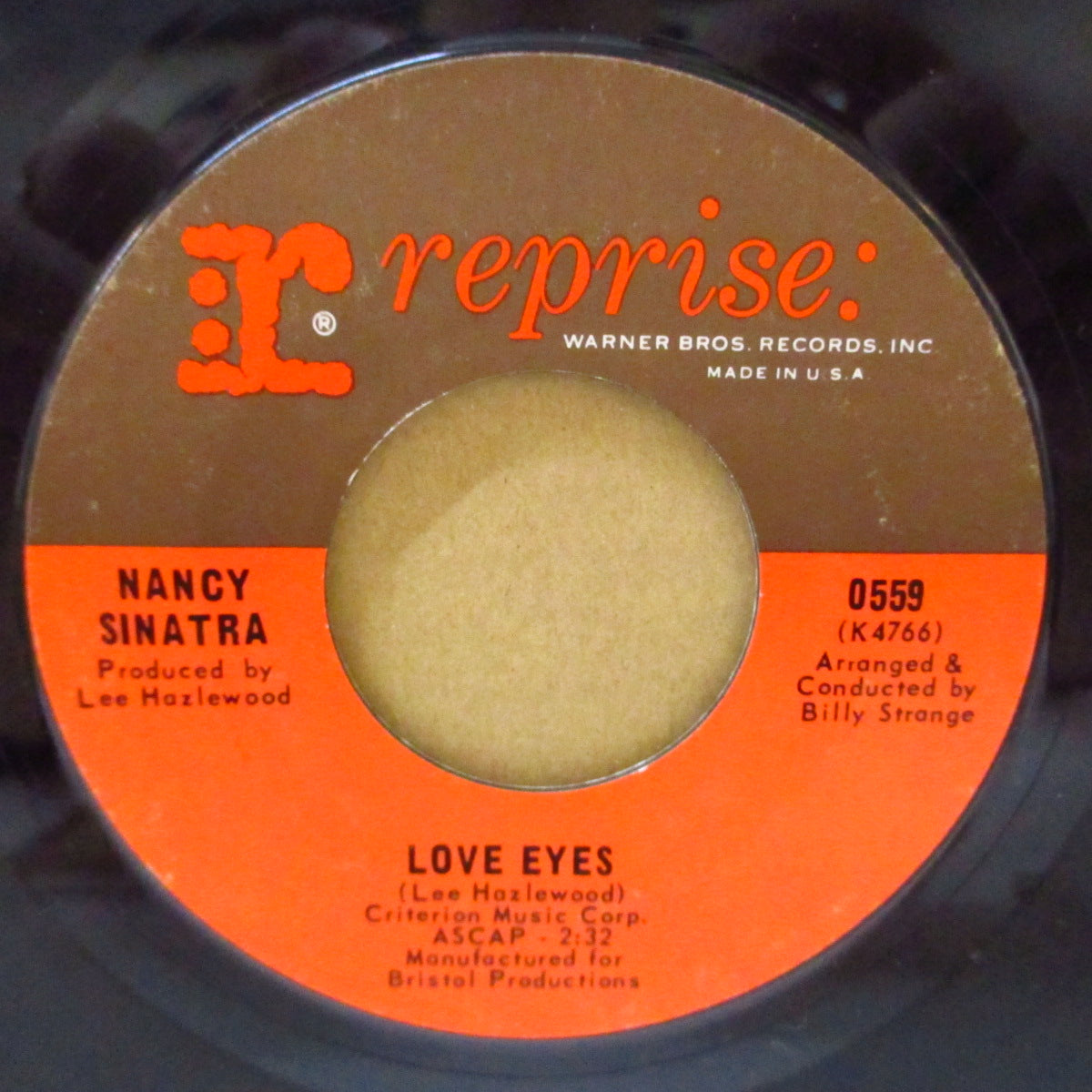 NANCY SINATRA (ナンシー・シナトラ)  - Coastin' / Love Eyes (US '67 オリジナル7インチ) 極渋ノーザン・ポップス！