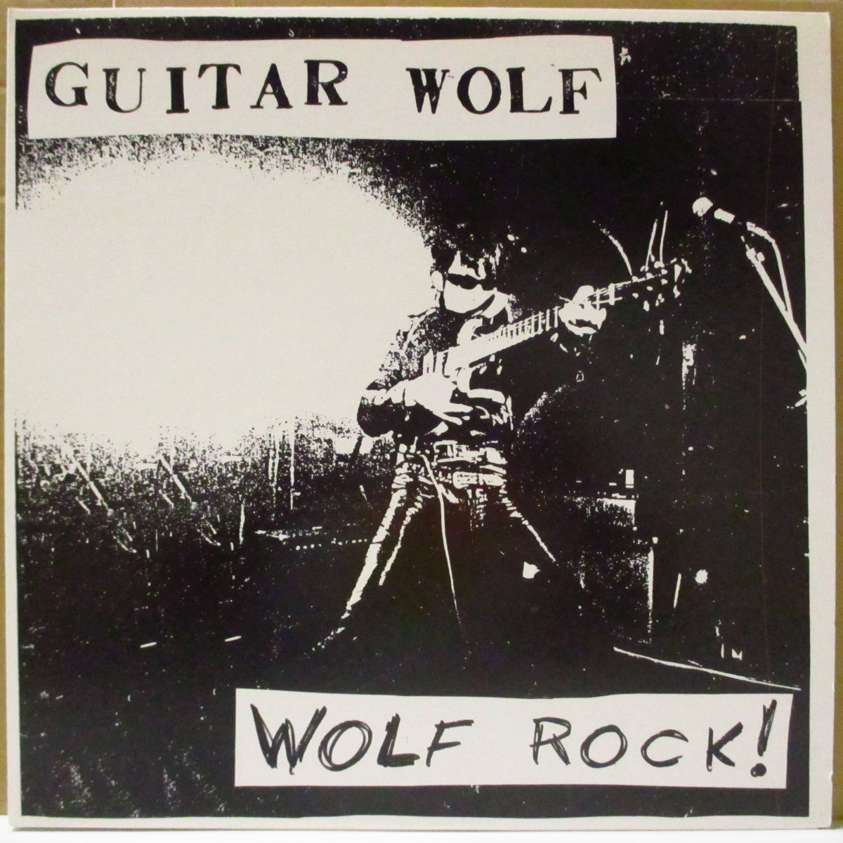 GUITAR WOLF (ギター・ウルフ)  - Wolf Rock！(US オリジナル LP/「ドラマー名TORU表記」光沢ジャケ) '93年1stアルバム