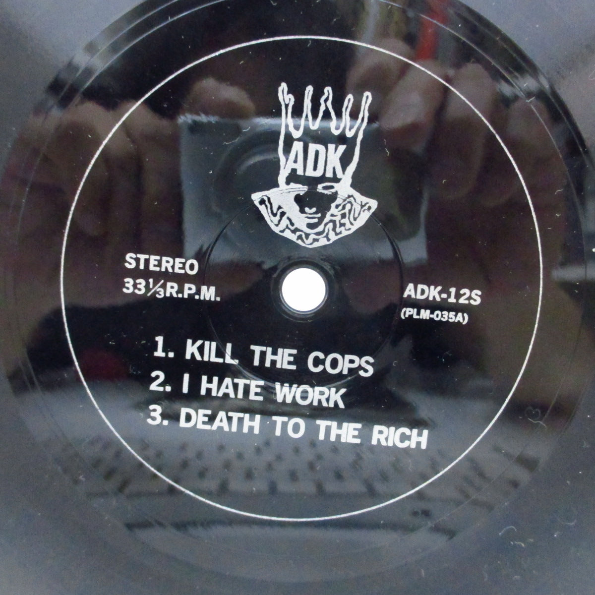 DEAD COPS (デッド・コップス)  - Kill The Cops  (Japan オリジナル「片面」 7"フレキシ) '84年唯一音源！