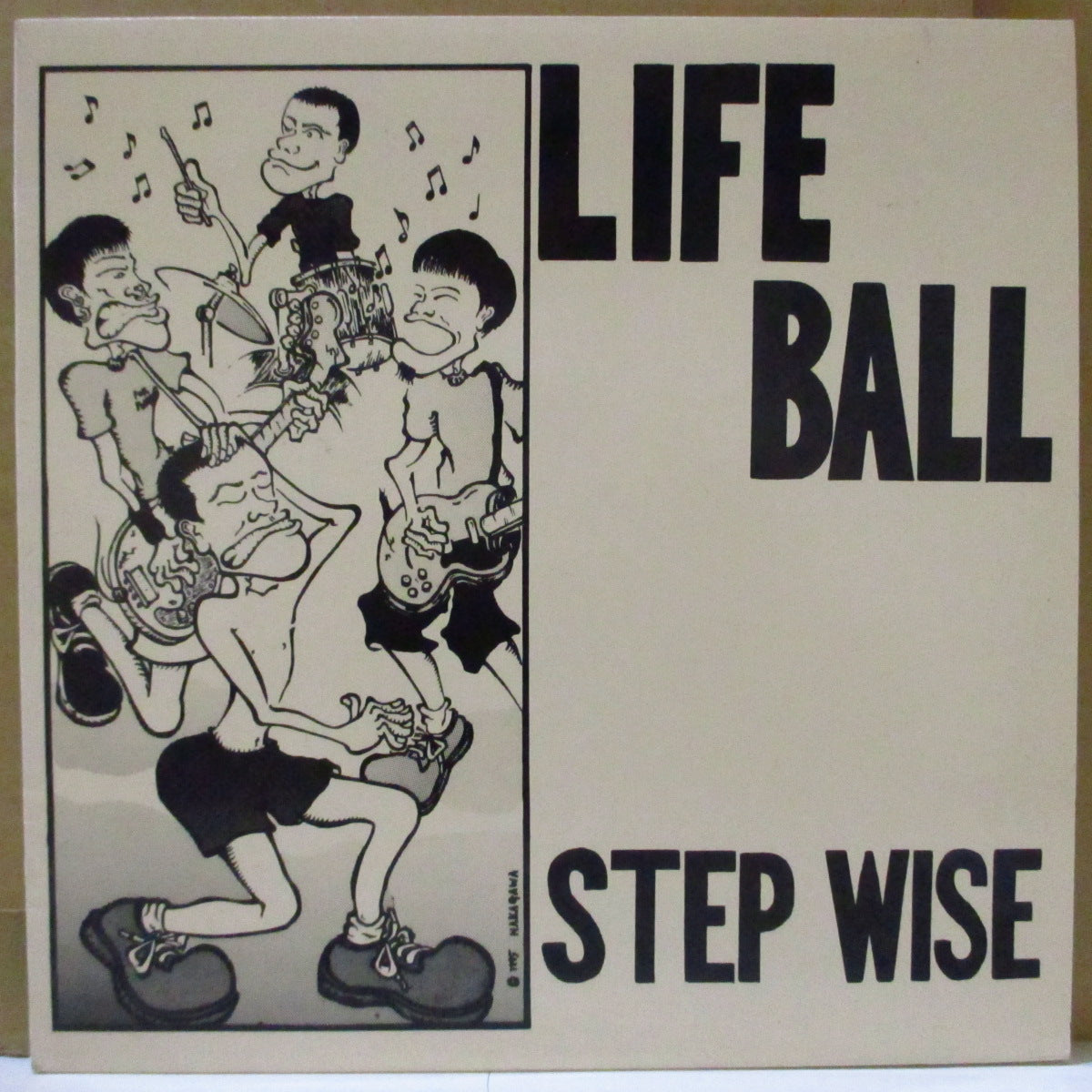LIFE BALL (ライフ・ボール)  - Step Wise (Japan 限定「紫盤」 10インチ+インサート) '95年唯一のアルバム
