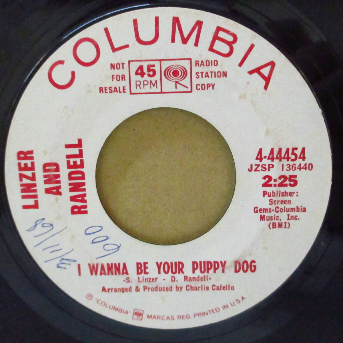 LINZER AND RANDELL (リンツァー・アンド・ランデル)  - Sugar Man (US '68 プロモ 7インチ+カンパニースリーブ)