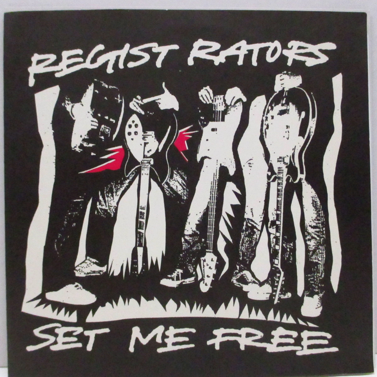 REGISTRATORS (レジストレーターズ)  - Set Me Free (Japan '94 オリジナル5曲入り 7"/マットソフト紙二つ折りジャケ) ファースト！