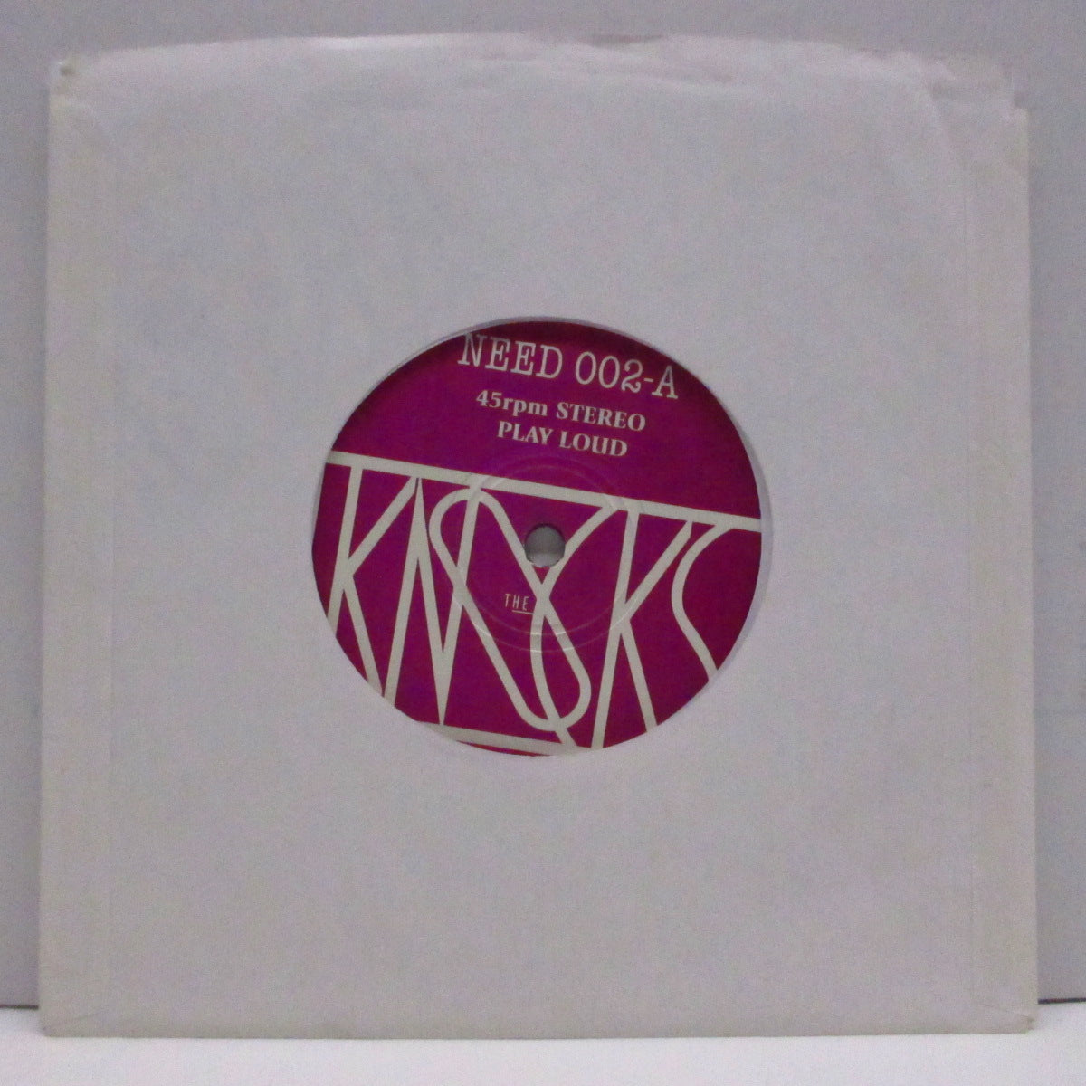 KNOCKS, THE (ザ ・ノックス)  - Our Place (Japan '02 500枚限定 7"/スタンプ押「ダイカットジャケ」）ファースト！