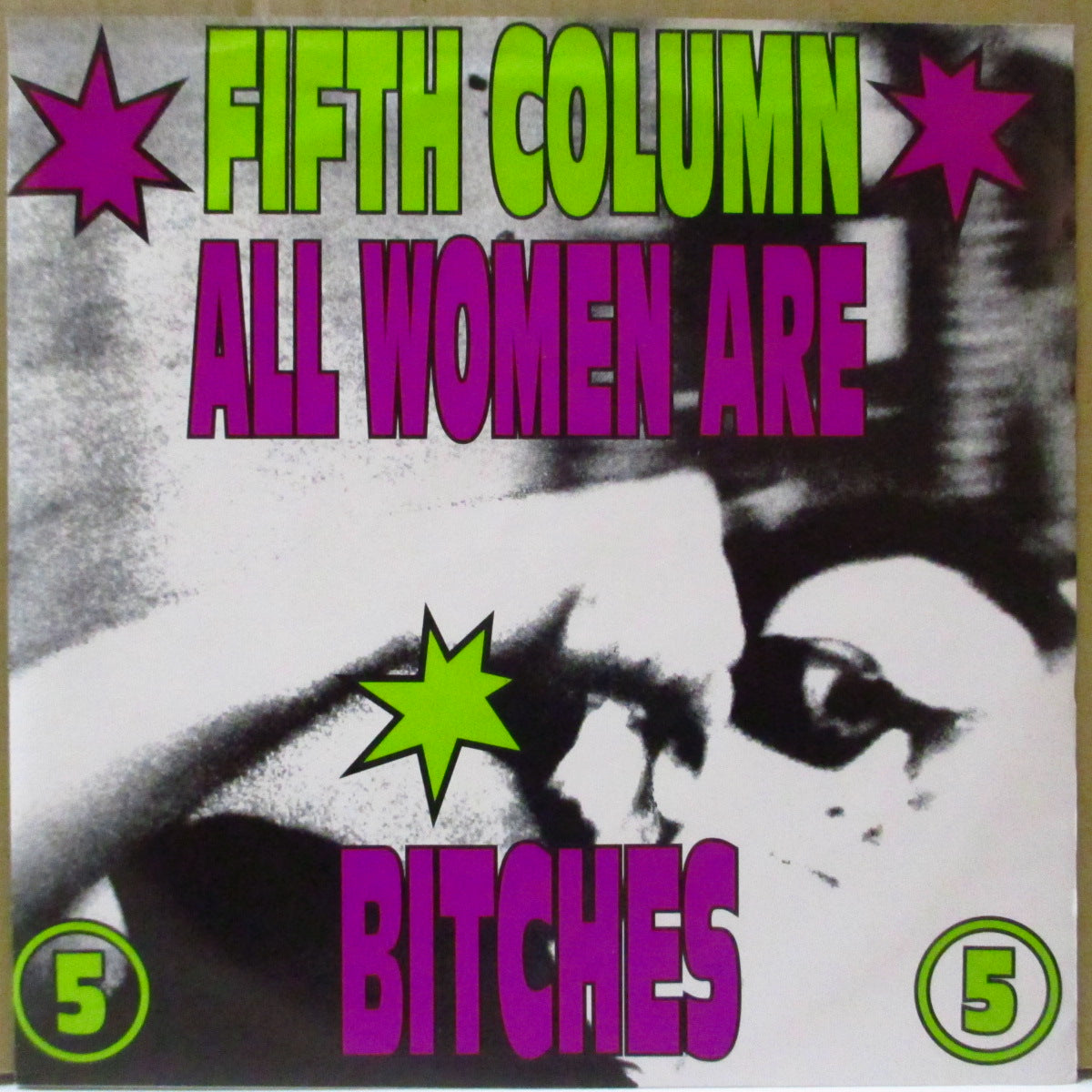 FIFTH COLUMN (フィフス・カラム)  - Donna (US オリジナル 7インチ+光沢ソフト紙ジャケ, ソフト紙インサート) '92年シングル