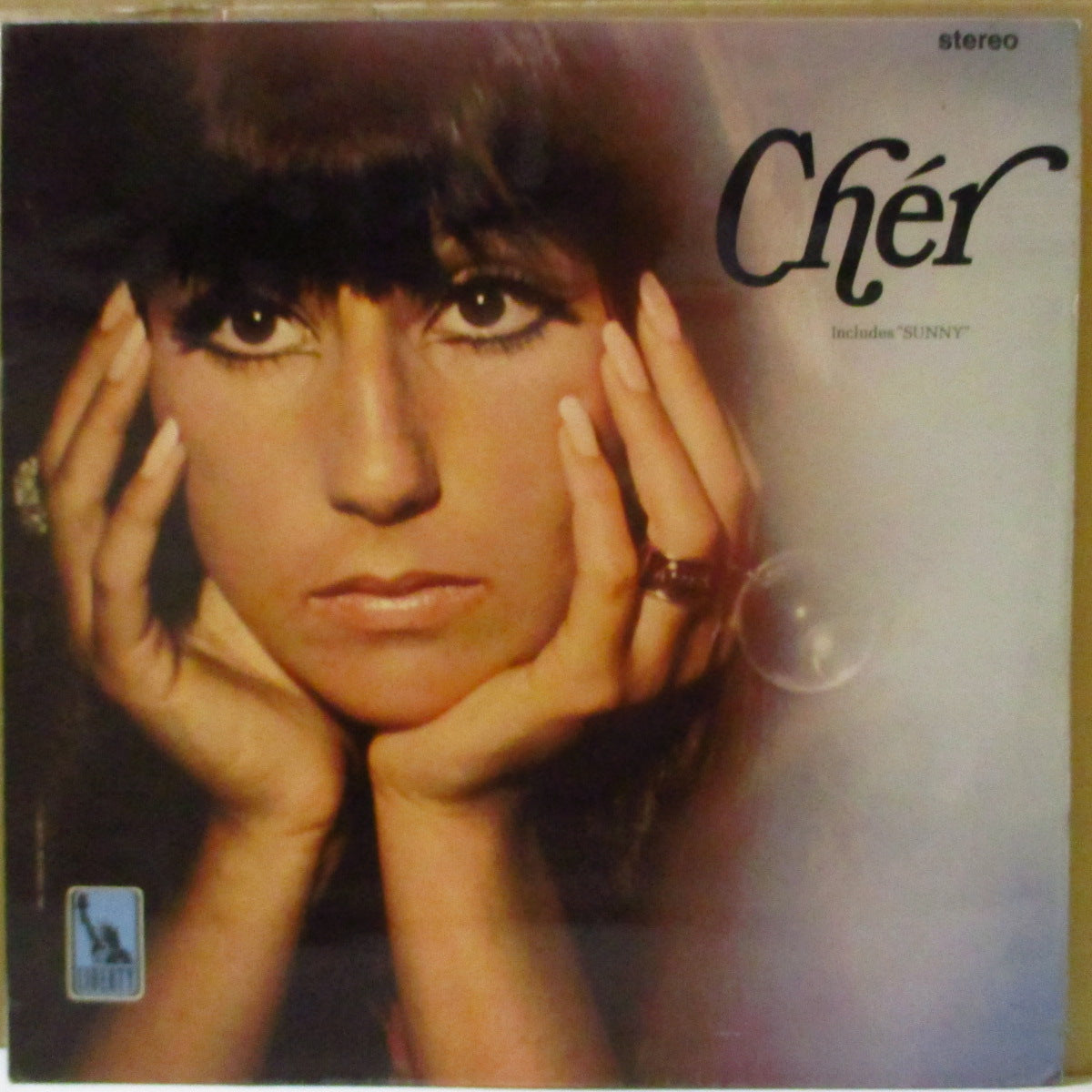 CHER (シェール)  - Cher (UK '66 初回品番、黒ラベ・オリジナル・ステレオ LP)ソロ・サード・アルバム