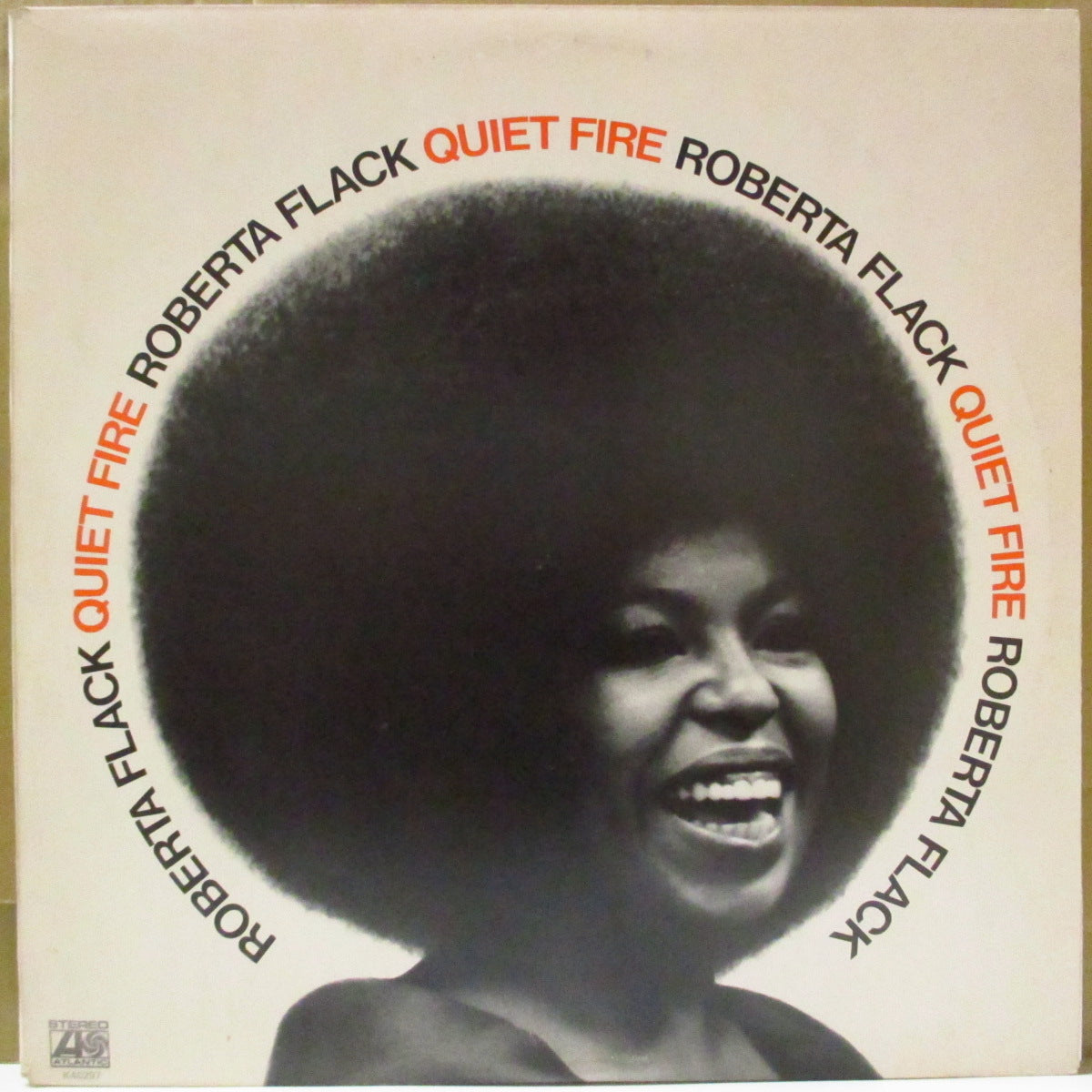 ROBERTA FLACK (ロバータ・フラック)  - Quiet Fire (UK '71 「ワーナーロゴ無し/Made in UKクレジット無しラベ」オリジナル・ステレオ LP)名作サード・アルバム