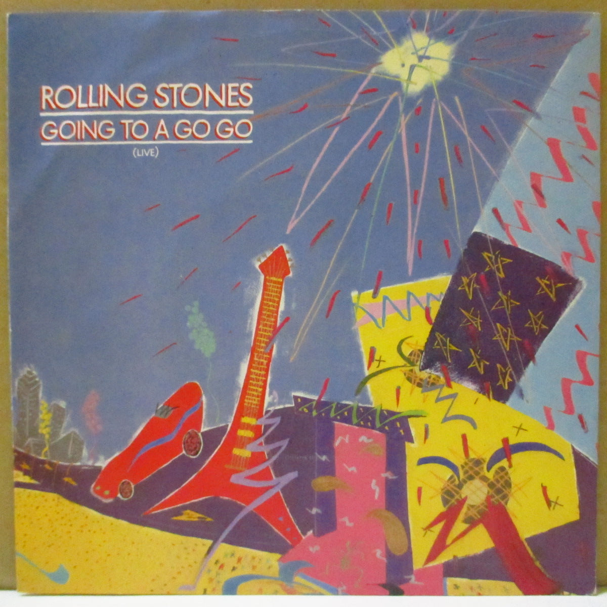 ROLLING STONES (ローリング・ストーンズ)  - Going To A Go Go (UK '82 オリジナル 7インチ+光沢ジャケ)