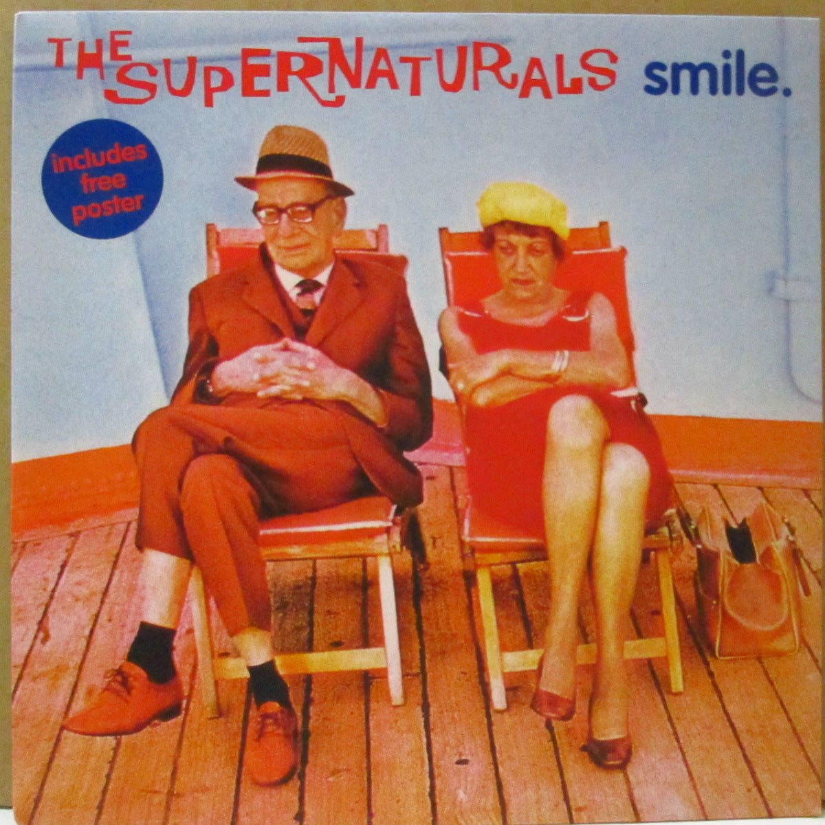 SUPERNATURALS, THE (ザ・スーパーナチュラルズ)  - Smile (UK 再発 7インチ+光沢固紙ジャケ/ポスター欠) '96年シングル