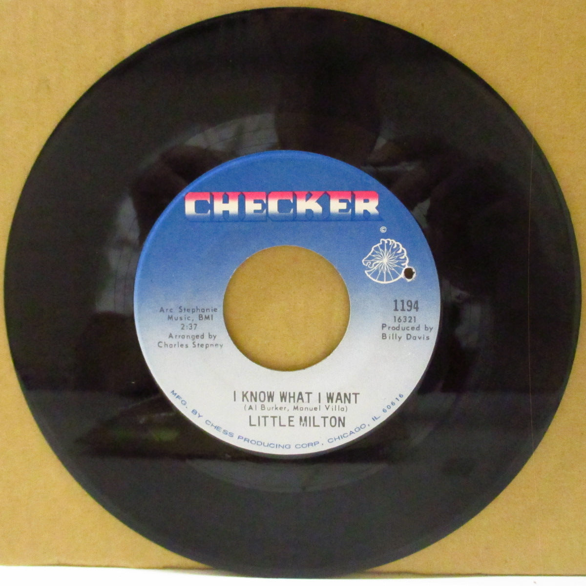 LITTLE MILTON (リトル・ミルトン)  - I Know What I Want (US '67 オリジナル7インチ)美メロ・R&Bノーザン