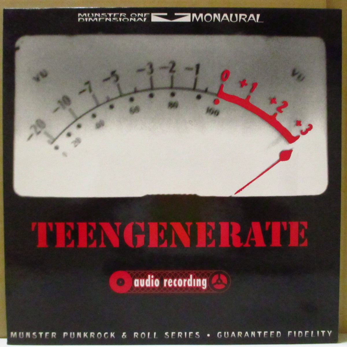 TEENGENERATE (ティーンジェネレイト)  - Audio Recording (スペイン '94 再発「黒盤」モノラル10インチLP)