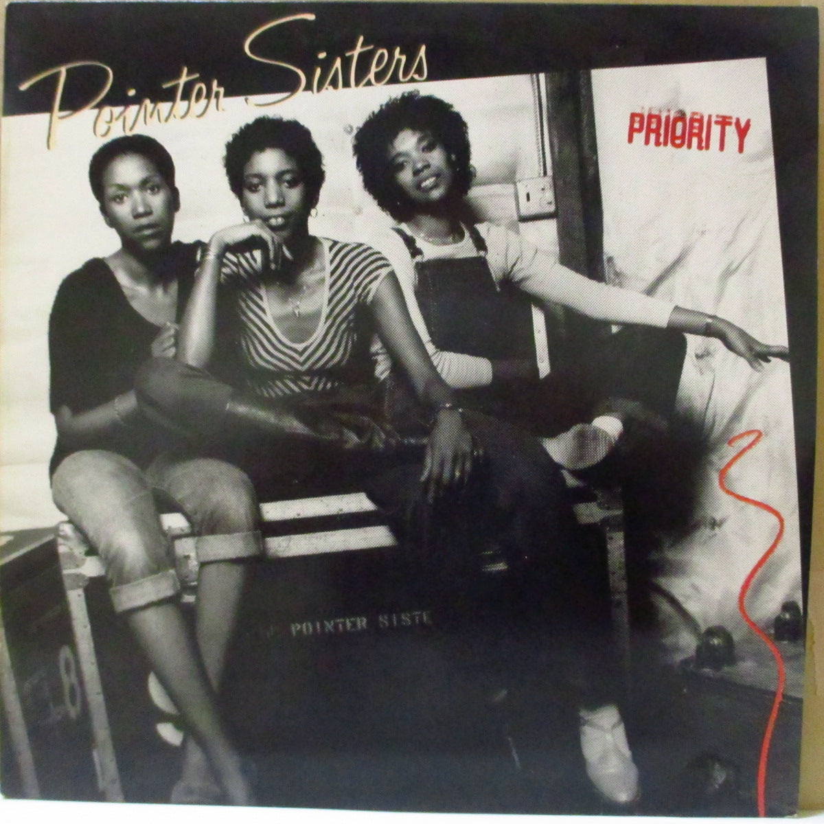POINTER SISTERS (ポインター・シスターズ)  - Priority (UK '79 オリジナル・ステレオ LP) 79年6作目アルバム
