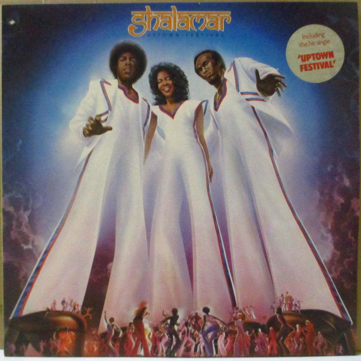 SHALAMAR (シャラマー)  - Uptown Festival (UK '77 オリジナル・ステレオ LP)「ソウル・トレイン」ディスコグループ、デビュー・アルバム！