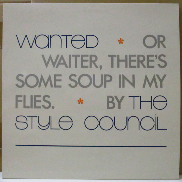 STYLE COUNCIL, THE (スタイル・カウンシル)  - Wanted +2 (UK オリジナル 12インチ+光沢インナー/表面光沢ジャケ)