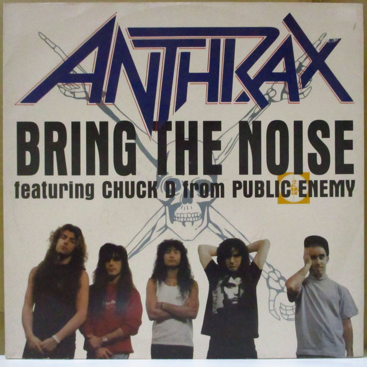 ANTHRAX (アンスラックス)  - Bring The Noise +2 (UK '91 オリジナル「Megaforceロゴなしラベ」3曲入り 12インチ)