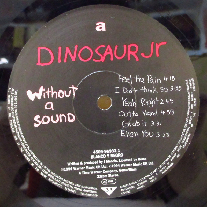 DINOSAUR Jr. (ダイナソーJr.)  - Without A Sound (EU オリジナル LP)