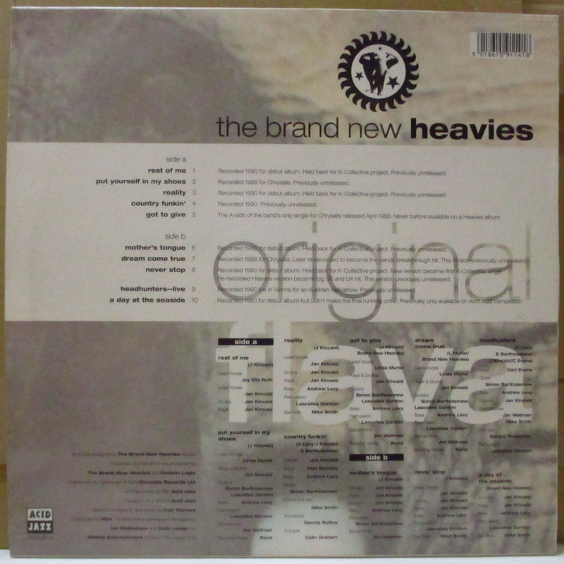BRAND NEW HEAVIES, THE (ブラン・ニュー・ヘヴィーズ)  - Original Flava (UK オリジナル LP)