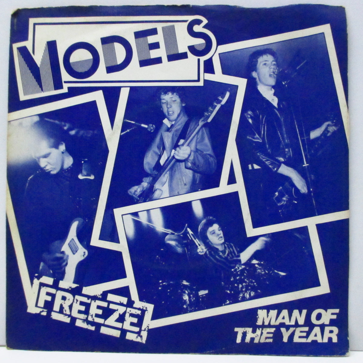 MODELS (モデルズ)  - Freeze (UK 初回オリジナル「The Models - The Freeze ラベ」7"/マットソフト紙折り返しジャケ) feat マルコ・ピローニ (アダム＆ジ・アンツ) !