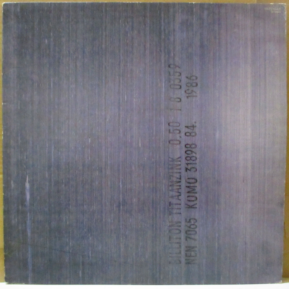 NEW ORDER (ニュー・オーダー)  - Brotherhood (Japan オリジナル LP+インサート/帯欠) '86年4thアルバム
