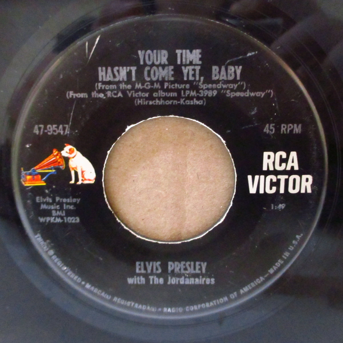 ELVIS PRESLEY (エルヴィス・プレスリー)  - Let Yourself Go (US '68 オリジナル 7インチ)怪メロ・ポップコーン！