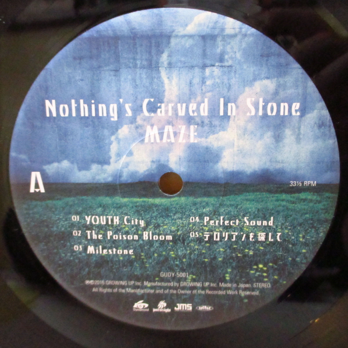 NOTHING'S CARVED IN STONE (ナッシングス・カーヴド・イン・ストーン)  - Maze (Japan 限定 LP+ブックレット) 生形真一氏バンドの'16年7thアルバム