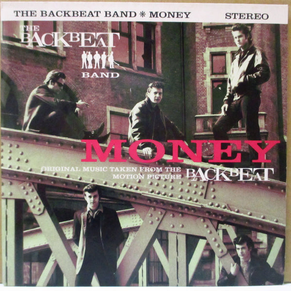 BACKBEAT BAND, THE (ザ・バックビート・バンド)  - Money / He's Wearing My Bathrobe - End Title (UK オリジナル 7インチ+光沢固紙ジャケ)
