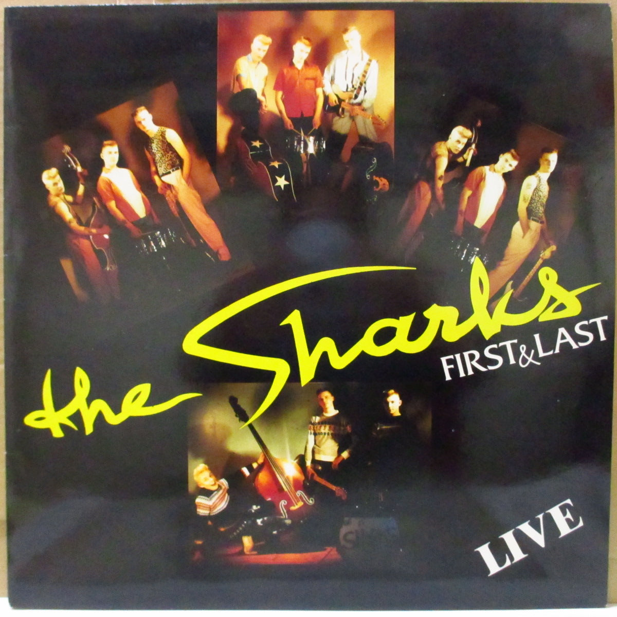 SHARKS (シャークス)  - First & Last - Live (UK オリジナル LP) '88年ライブ・コンピレーション
