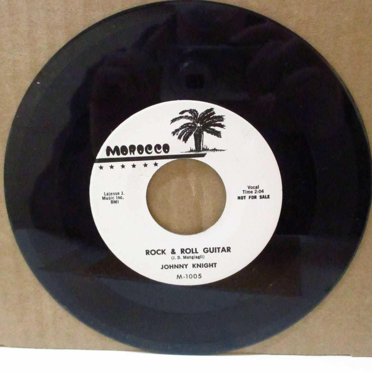 JOHNNY KNIGHT (ジョニー・ナイト)  - Rock & Roll Guitar / Snake Shake (US 90's 限定リプロ7インチ)ワイルド・ロカビリー・クラシック！
