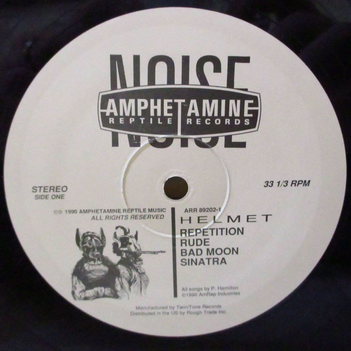 HELMET (ヘルメット)  - Strap On It (US オリジナル LP) '90年1stアルバム米初盤、美品！