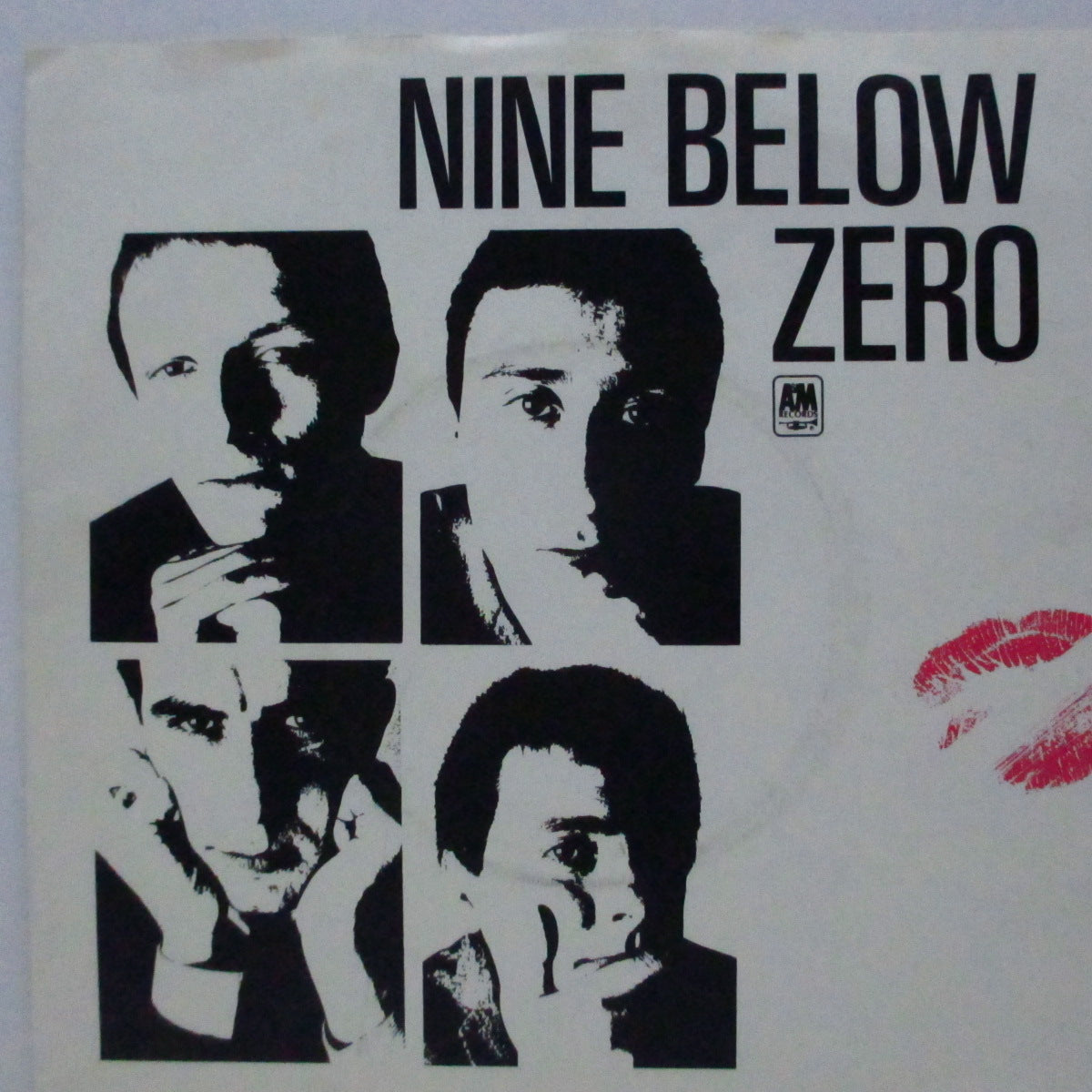 NINE BELOW ZERO (9 BELOW ZERO) (ナイン・ビロウ・ゼロ)  - Wipe Away Your Kiss (UK オリジナル 7"+PS)