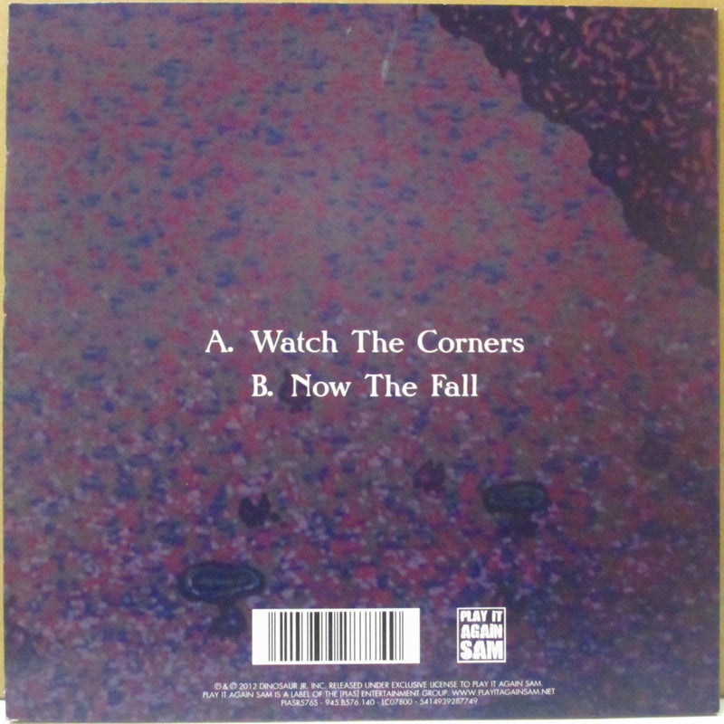 DINOSAUR Jr. (ダイナソーJr.)  - Watch The Corners (UK オリジナル 7インチ+光沢固紙ジャケ)