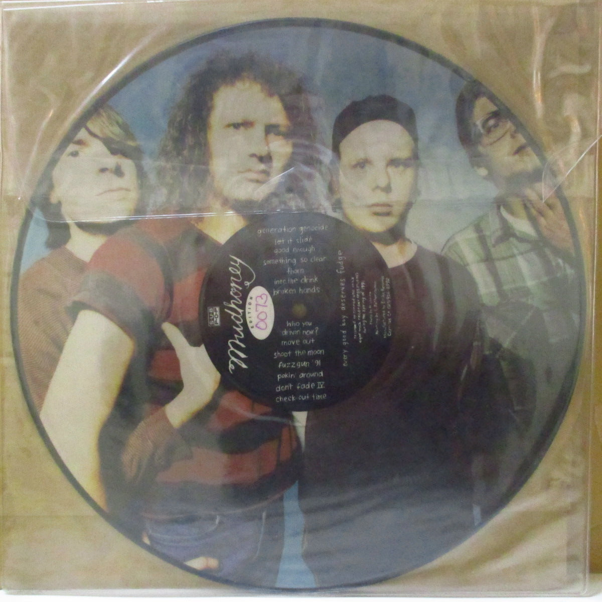 MUDHONEY (マッドハニー)  - Every Good Boy Deserves Fudge (US ナンバリング入り限定「ピクチャー盤」 LP+PVC) '91年2ndアルバム