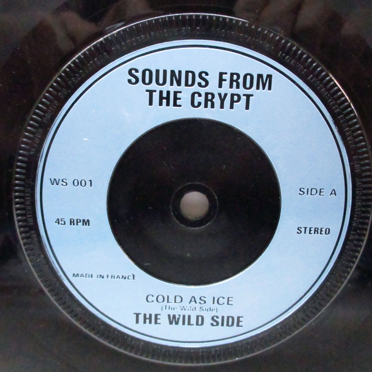 WILD SIDE, THE (ザ ・ワイルド・サイド)  - Cold As Ice (UK オリジナル 7"/光沢ソフト紙ジャケ) 英国オブスキュア・ポストパンク !