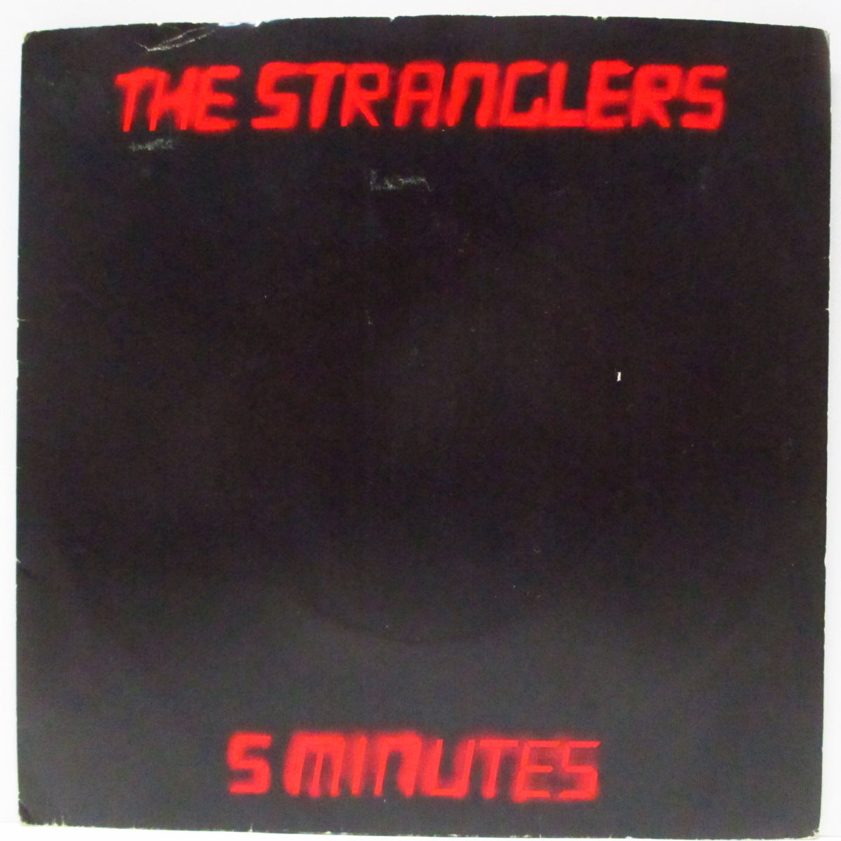 STRANGLERS, THE (ストラングラーズ )  - 5 Minutes (UK オリジナル「ラウンドセンター」7"/光沢固紙製折り返ジャケ) 両面アルバム未収録 !