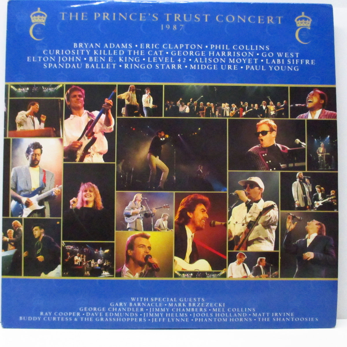 V.A. (「プリンス・トラスト」ベネフィットコンサート・コンピ！)  - The Prince's Trust Concert 1987 (UK オリジナル 2xLP+インナー)