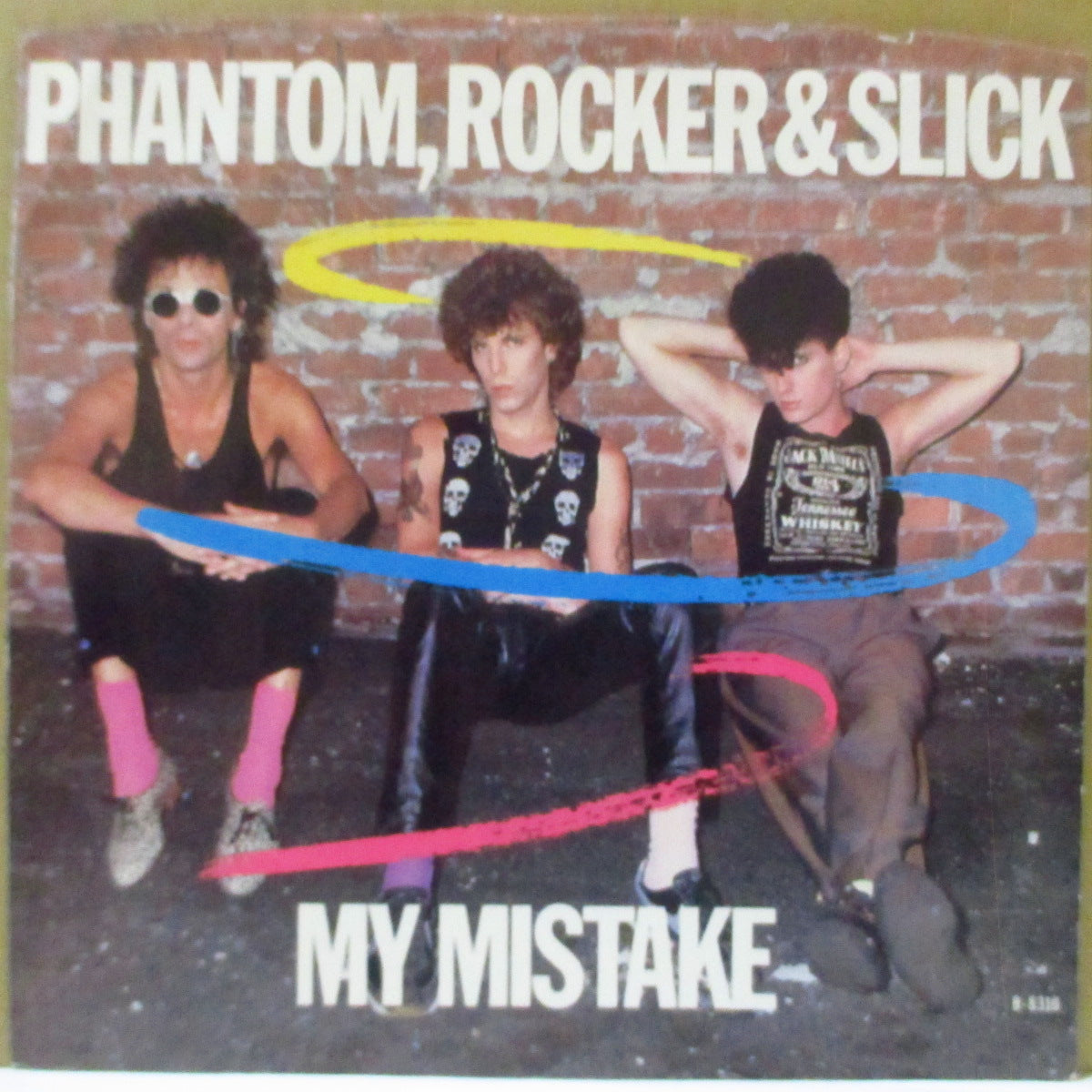 PHANTOM, ROCKER & SLICK (ファントム・ロッカー＆スリック)  - My Mistake (US '85 プロモ 7インチ+光沢ソフト紙ジャケ)