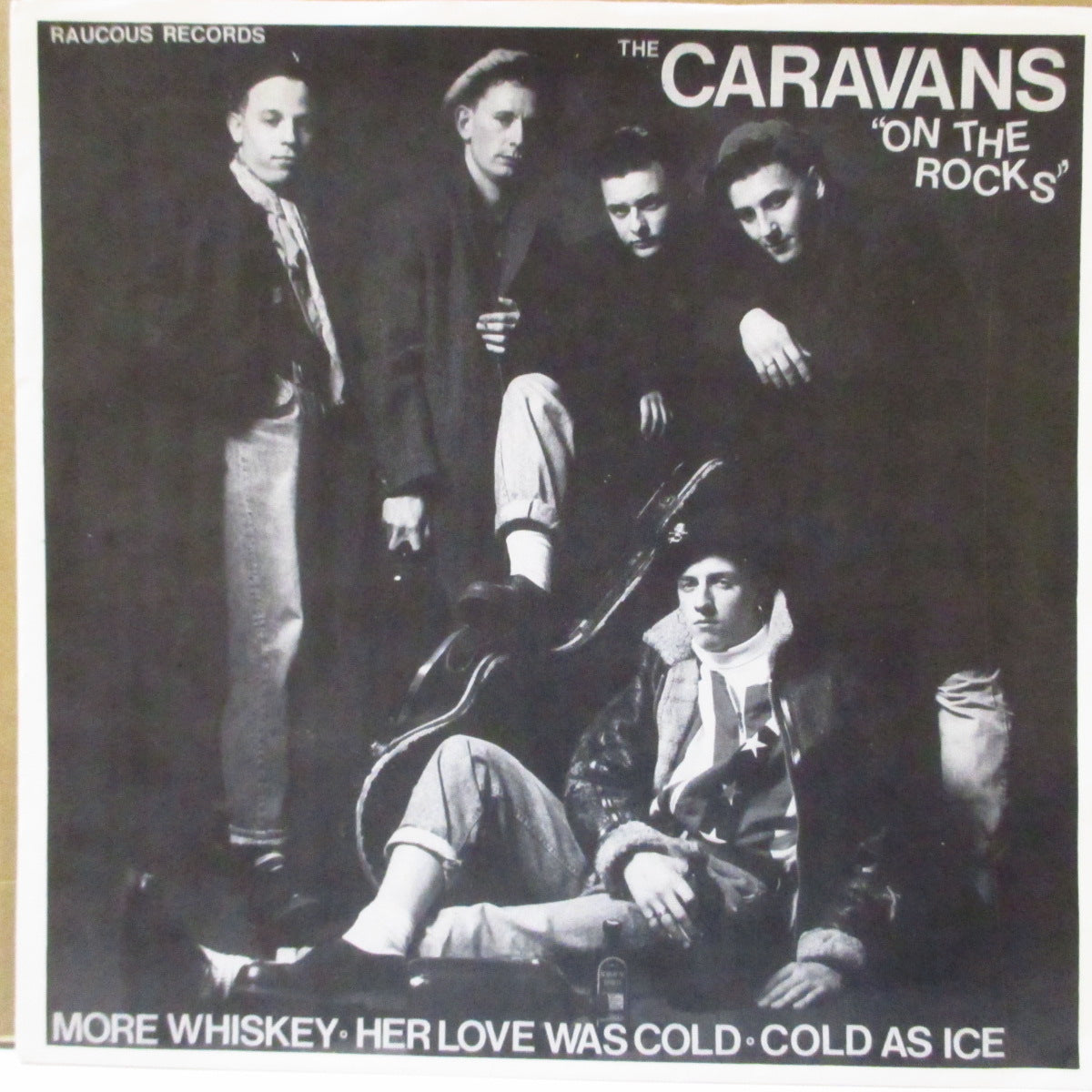 CARAVANS (キャラヴァンズ)  - On The Rocks (UK '88 オリジナル3曲入り 7インチ/光沢ソフト紙ジャケ)
