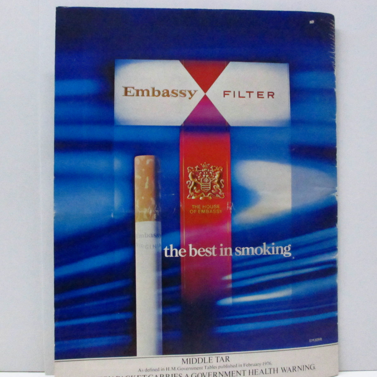 SEX PISTOLS (セックス・ピストルズ)  - Bristol City Football Programme (UK Orig.Football Programme)「セックス・ピストルズ」の広告が掲載されてる'76年のサッカープログラム !