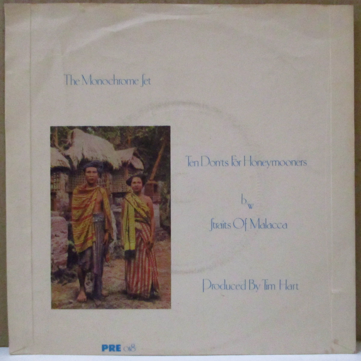 MONOCHROME SET,THE (モノクローム・セット)  - Ten Don'ts For Honeymooners (UK オリジナル 7インチ+光沢ソフト紙ジャケ)