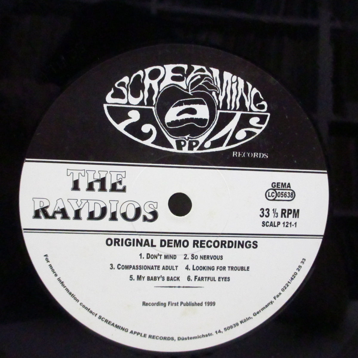 RAYDIOS, THE (ザ・レイディオス) - Original Demo Recordings (German
